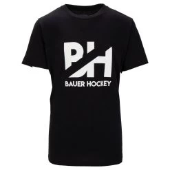 Bauer Overbranded Youth Short Sleeve Tee Shirt