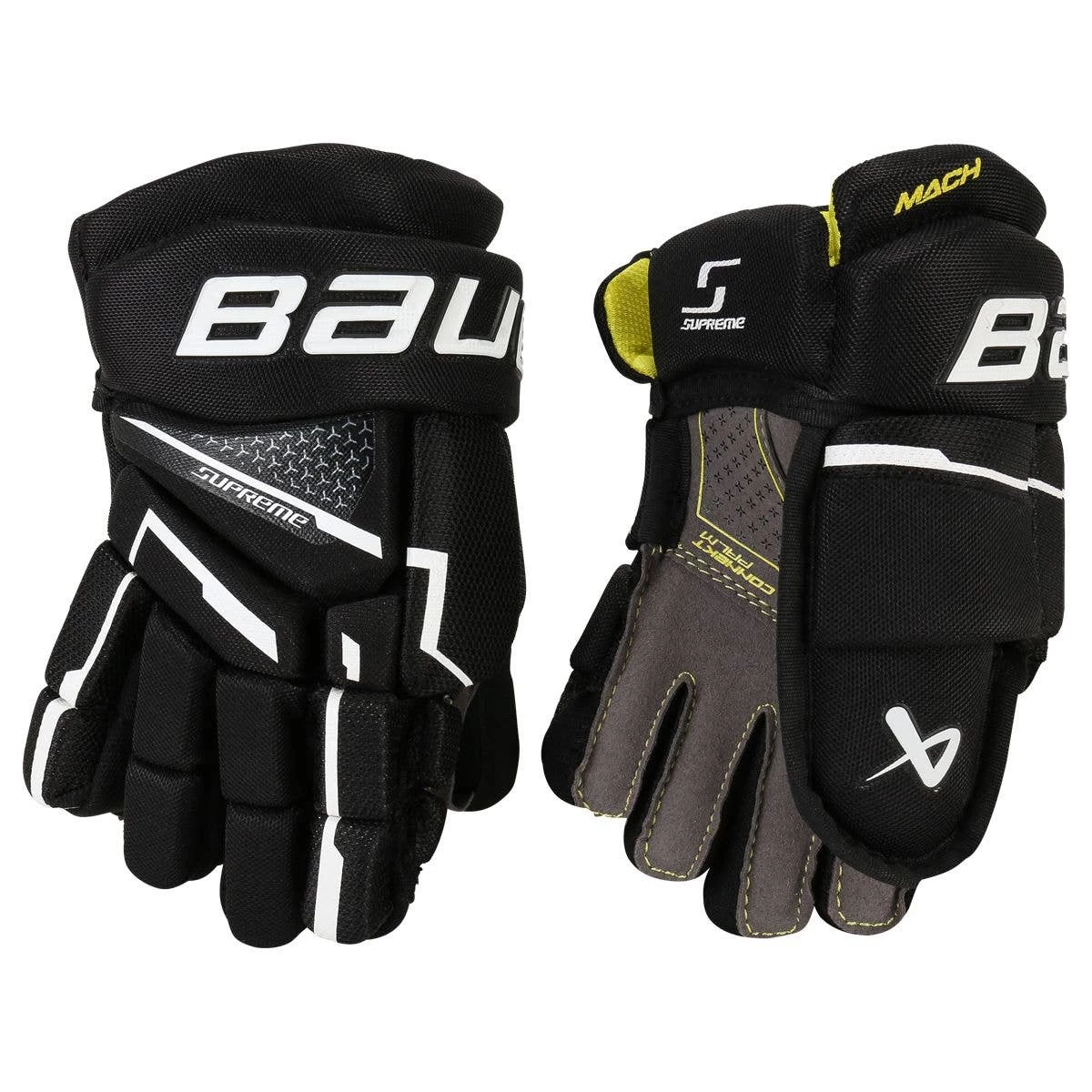 Bauer Supreme Mach Youth Hockey Gloves 1 Bauer Supreme Mach Youth Hockey Gloves