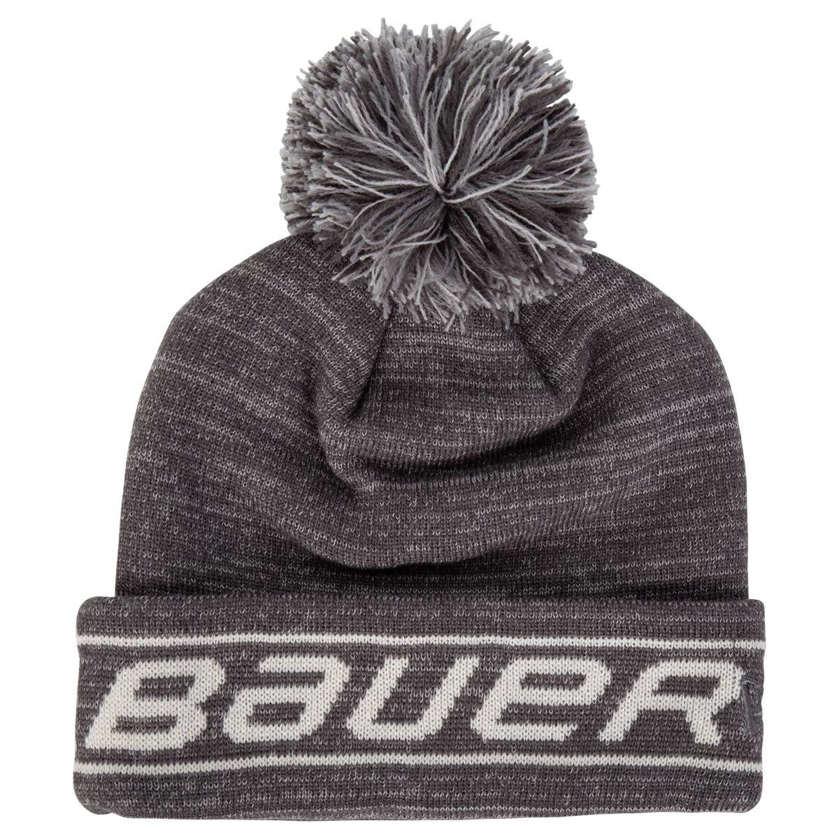 Bauer New Era Branded Pom Adult Beanie 2 Bauer New Era Branded Pom Adult Beanie - Image 2