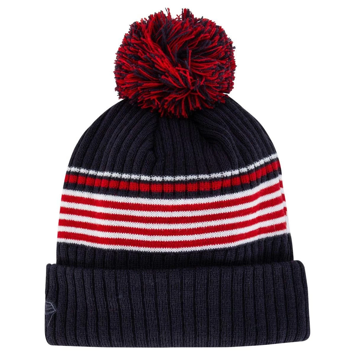 Bauer New Era USA Pom Knit Beanie 2 Bauer New Era USA Pom Knit Beanie - Image 2