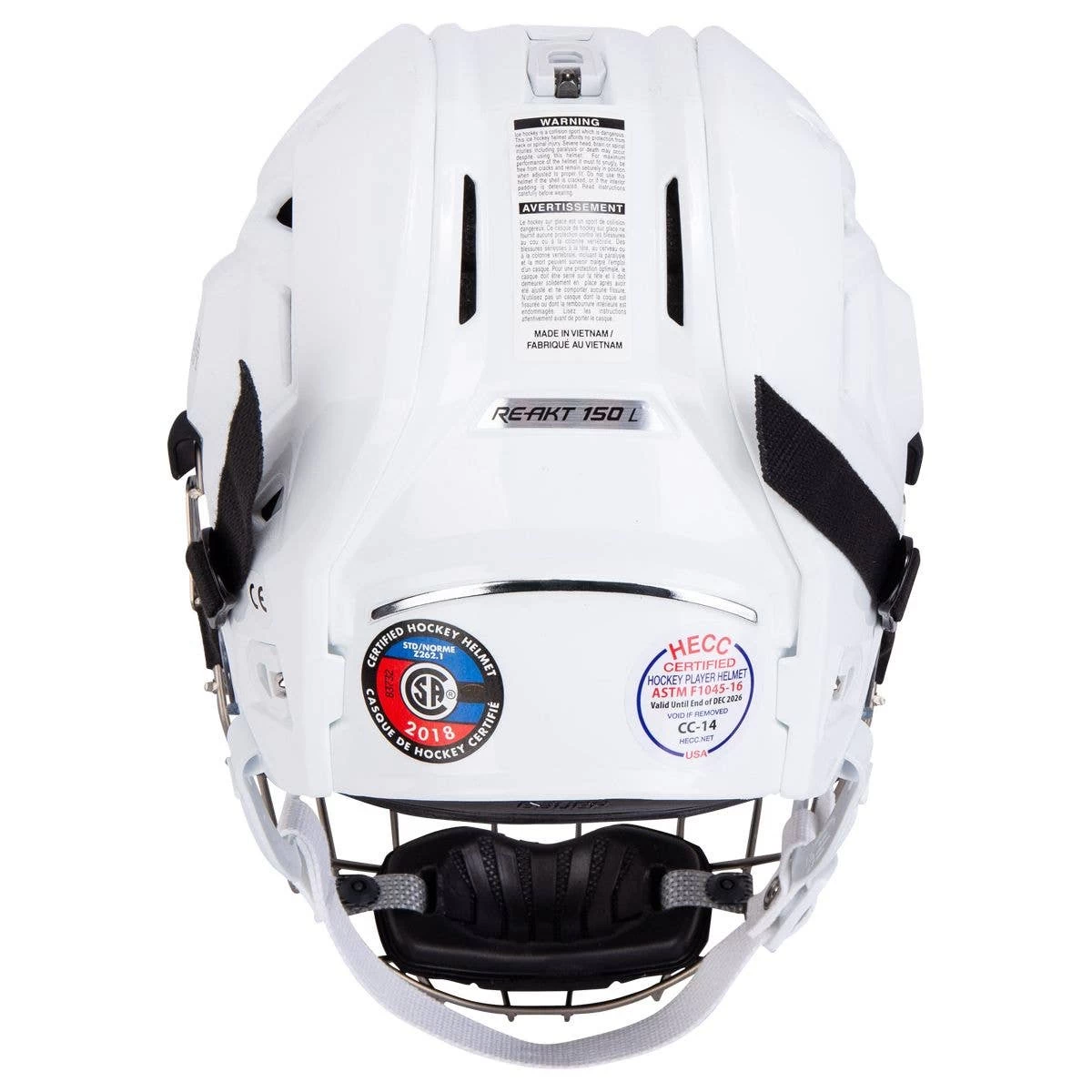 Bauer RE-AKT 150 Hockey Helmet Combo 5 Bauer RE-AKT 150 Hockey Helmet Combo - Image 5