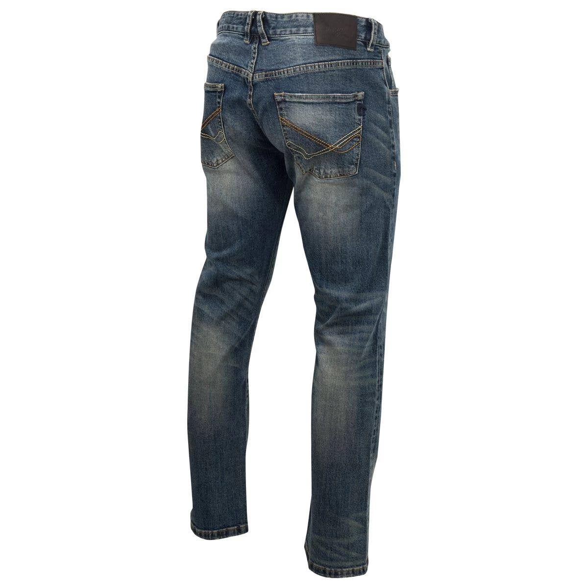 Bauer Slim Fit Antique Denim Jeans - Boy's 3 Bauer Slim Fit Antique Denim Jeans - Boy's - Image 3