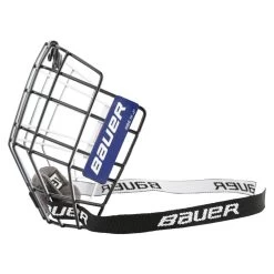 Bauer RBE III I2 Black/White Junior Wire Cage -Hockey Gear Shop bauer rbe3 facemask jr inset4