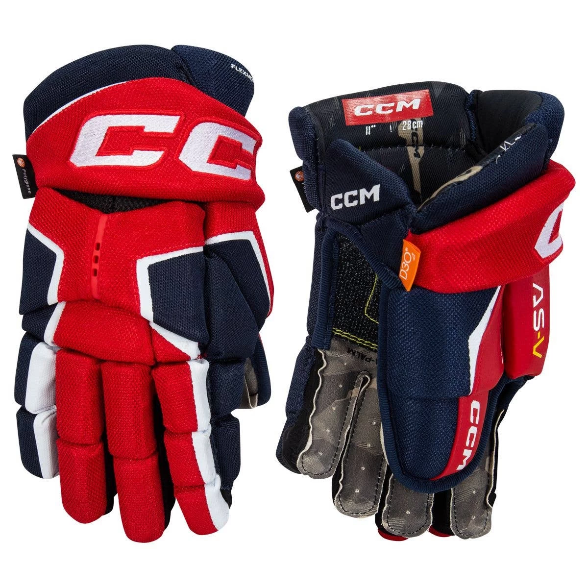 CCM Tacks AS-V Junior Hockey Gloves 1 CCM Tacks AS-V Junior Hockey Gloves