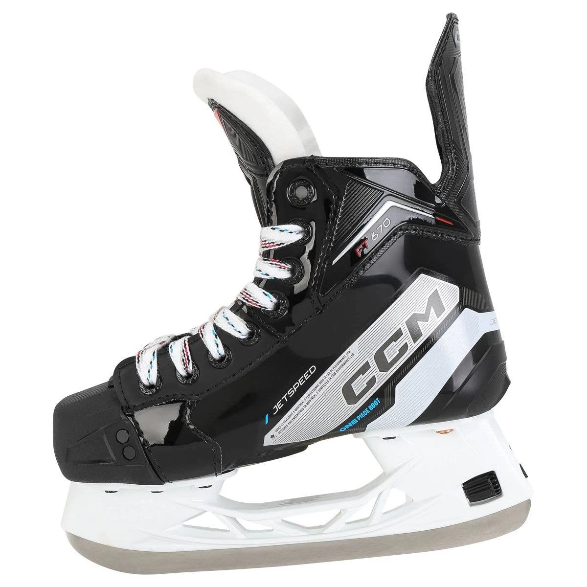 CCM Jetspeed FT670 Junior Ice Hockey Skates 7 CCM Jetspeed FT670 Junior Ice Hockey Skates - Image 7