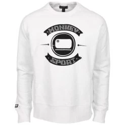 Monkey Sport By Pepper Foster - College Team Adult Pullover Sweatshirt