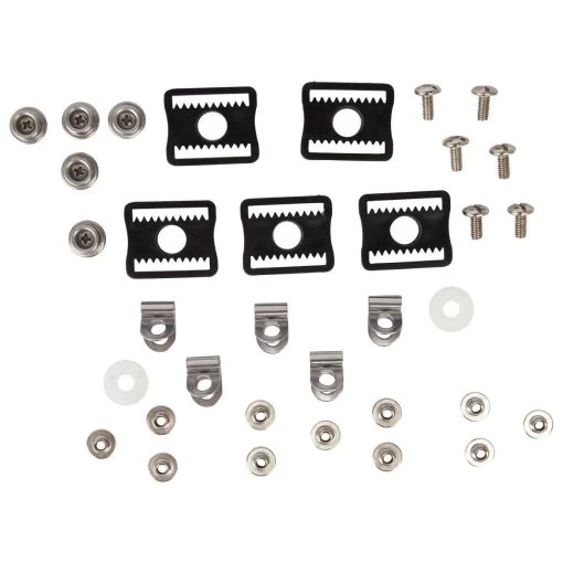 Blue Goalie Helmet Hardware Kit -Hockey Gear Shop nash goalie accessories goalie helmet hardware kit