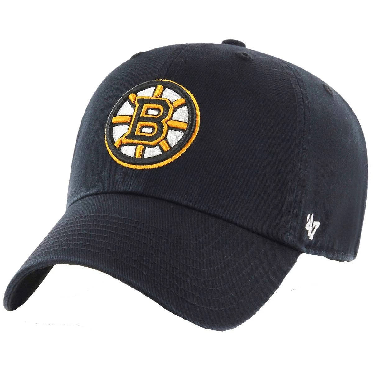 Boston Bruins Old Time Hockey Clean Up Adjustable Cap 1 Boston Bruins Old Time Hockey Clean Up Adjustable Cap