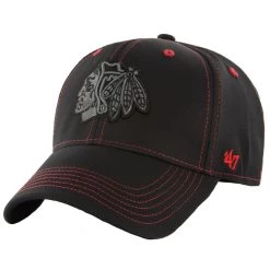 Chicago Blackhawks Old Time Hockey Squantum Contender Flex Cap